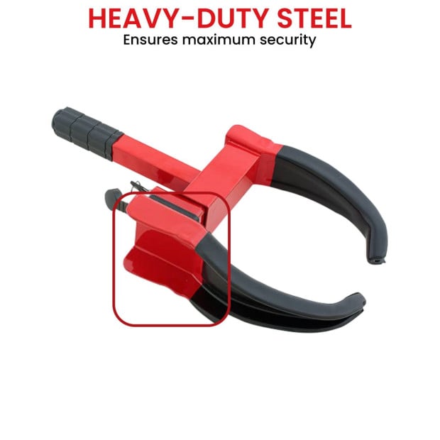 AL-KO 650300 Security Easy Clamp Anti Theft Wheel Lock Image 4