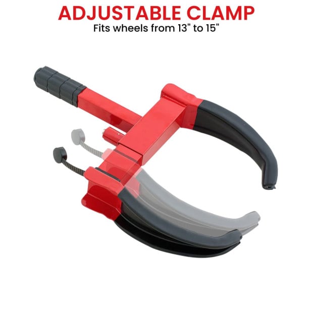 AL-KO 650300 Security Easy Clamp Anti Theft Wheel Lock Image 5