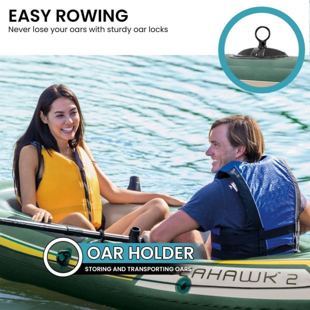 Intex Seahawk 2 Boat Set 68347NP Image 8