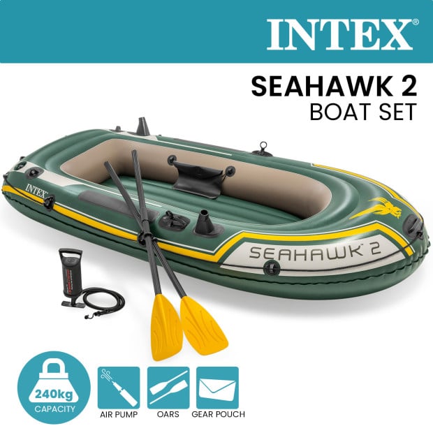 Intex Seahawk 2 Boat Set 68347NP
