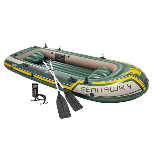 Intex Seahawk 4 Inflatable Boat Set - 4 Person Image 8