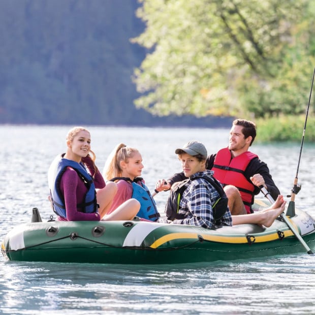 Intex Seahawk 4 Inflatable Boat Set - 4 Person Image 6