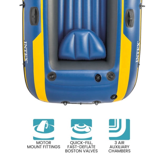 Intex Challenger 3 Boat Set 68370NP Image 13