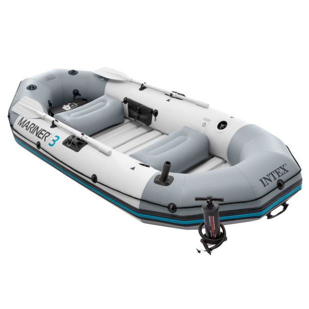 Intex Mariner 3 Inflatable Boat Set - 3 Person Image 2