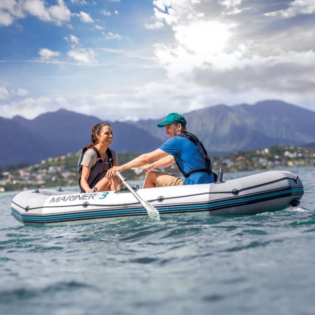 Intex Mariner 3 Inflatable Boat Set - 3 Person Image 8