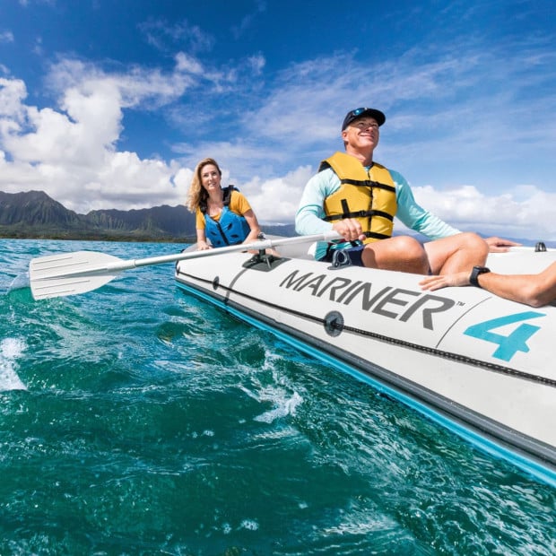 Intex Mariner 4 Inflatable Boat Set - 4 Person Image 8