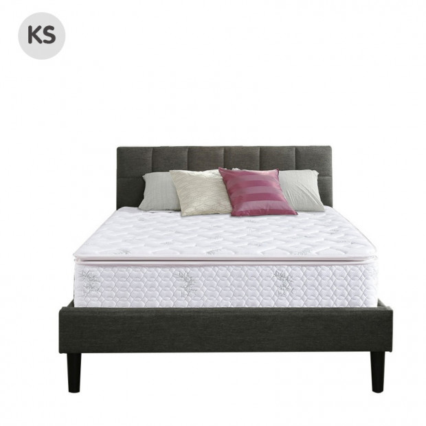 Firm Pocket Spring Foam Euro Top Mattress King Single