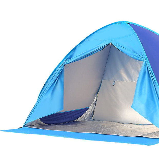 Pop Up Camping Tent Beach Tents 2-3 Person Hiking Portable Shelter Image 5