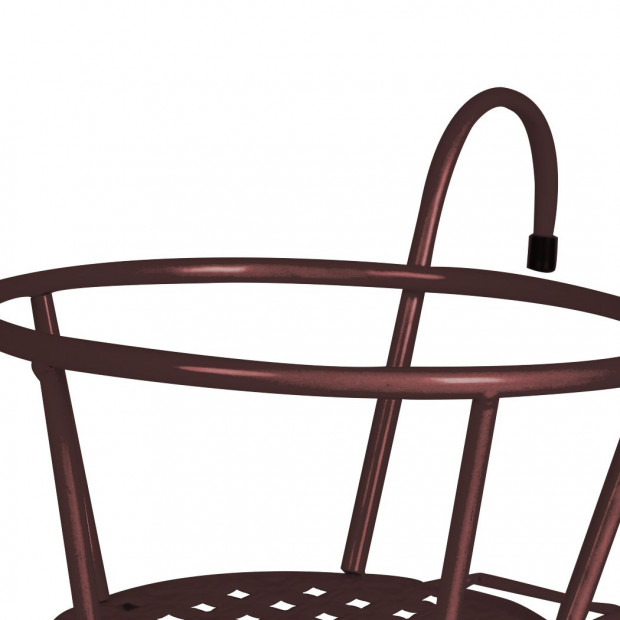 3x Plant Stand flower Holder Hanging Pot Basket Plant Storage Bronze Image 12