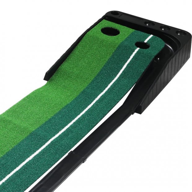 Golf Putting Mat Portable Auto Return Practice Putter Trainer Type B Image 6