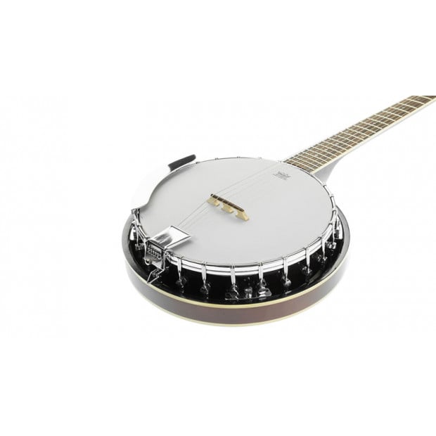 6 String Resonator Banjo - Brown Image 4