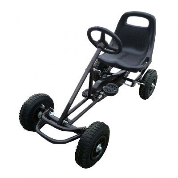 Ride On Kids Toy Pedal Bike Go Kart Car - Black