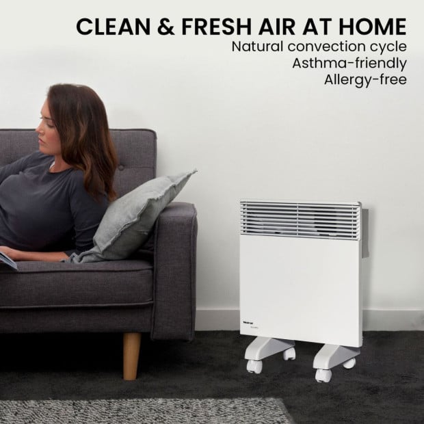 Noirot 1000W 7358-3TP Spot Plus Electric Panel Heater w/ Wi-Fi Timer Image 11