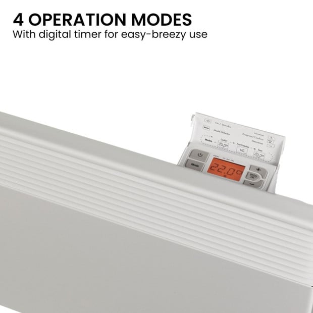 Noirot 7358-5T 1500W Spot Plus Electric Panel Heater w/ Timer - Refurbished Image 6