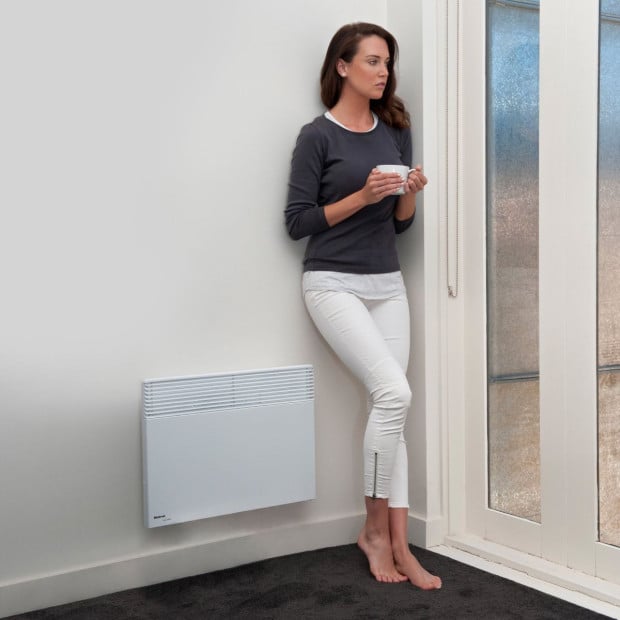 Noirot 2000W 7358-7 Electric Panel Heater with Castors - Refurbished Image 8