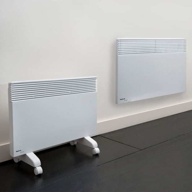 Noirot 2000W 7358-7 Electric Panel Heater with Castors - Refurbished Image 7