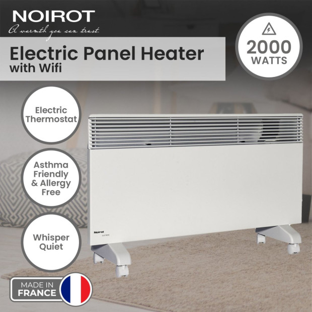 Noirot 7358-7TPRO 2000W Panel Heater Wifi Timer - Refurbished
