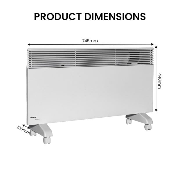 Noirot 7358-7TPRO 2000W Panel Heater Wifi Timer - Refurbished Image 8