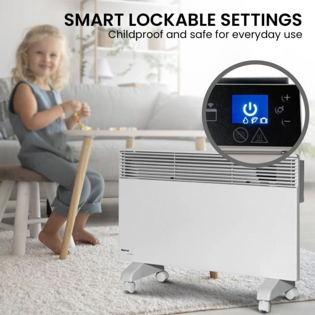 Noirot 7358-8TPRO 2400W Electric Panel Heater Wifi Timer - Refurbished Image 7