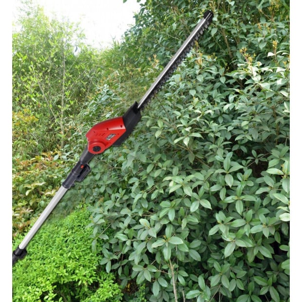 MATRIX 20V X-ONE Cordless Pole hedge trimmer Kit Image 6