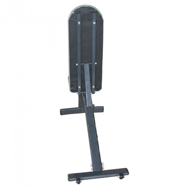 Adjustable Folding Workout Bench Press - Grey Image 4