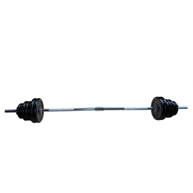 Weight Set Barbell Dumbell Dumb Bell Gym 50kg Plate Image 3