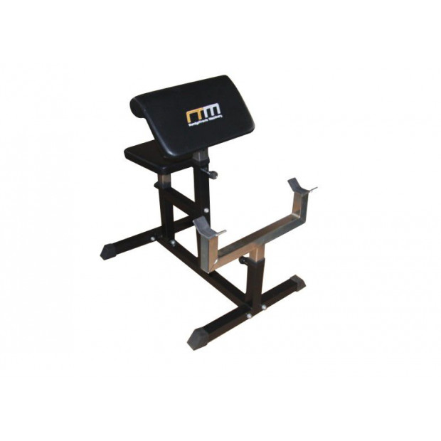 Preacher Curl Arm Biceps Workout Weights Bench Image 6