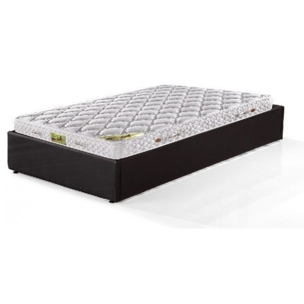 Pu Leather Single Bed Ensemble Frame Image 2