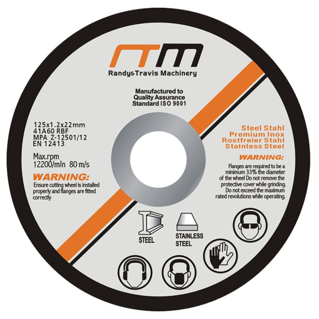 50x 125mm 5 Cutting Disc Wheel For Angle Grinder Image 5