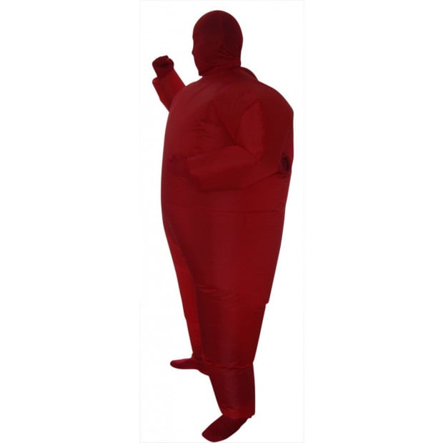 Red Alert Inflatable Costume Image 4