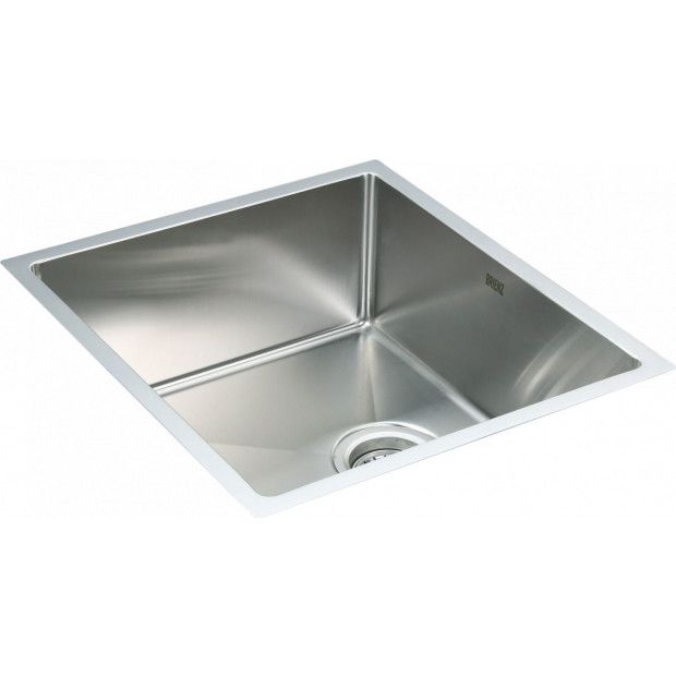490x440mm Handmade Stainless Steel Kitchen Laundry Sink With Waste Image 5