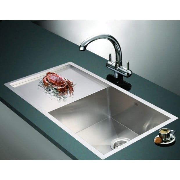 960x450mm Handmade Stainless Steel Kitchen Sink With Waste