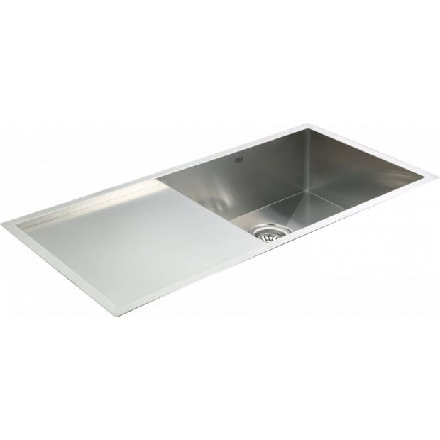 960x450mm Handmade Stainless Steel Kitchen Sink With Waste Image 5
