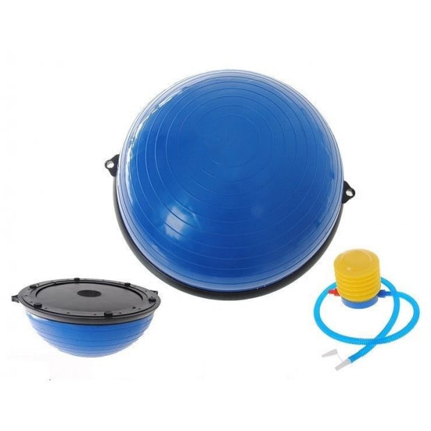 Gym Balance Core Ball With Resistance Strap