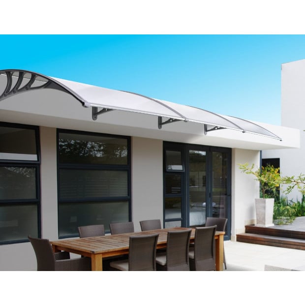 Diy Outdoor Awning Cover 1mx3m With Rain Gutter