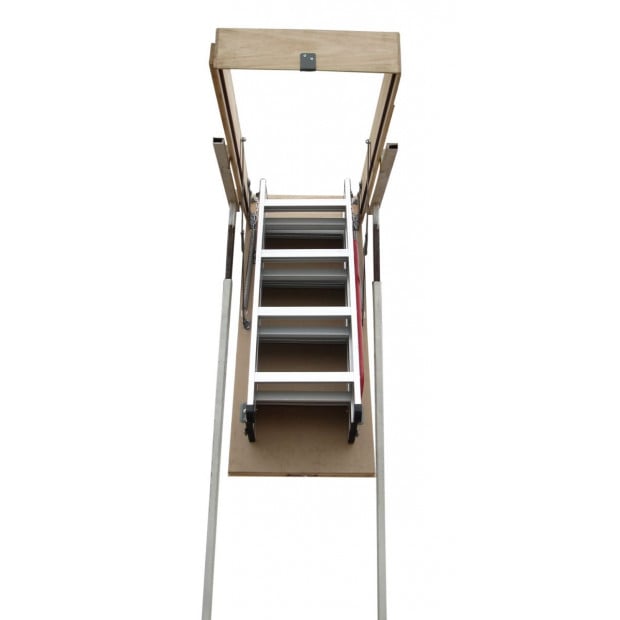 Deluxe Aluminium Attic Loft Ladder - 2700mm To 3050mm Image 4