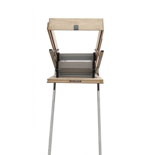 Deluxe Aluminium Attic Loft Ladder - 2700mm To 3050mm Image 5