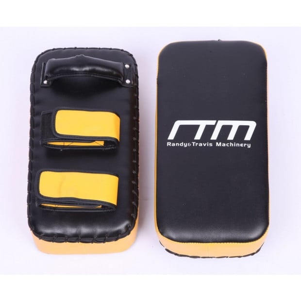 Thai Pads Kickboxing Punching Boxing Shield Yellow Image 2
