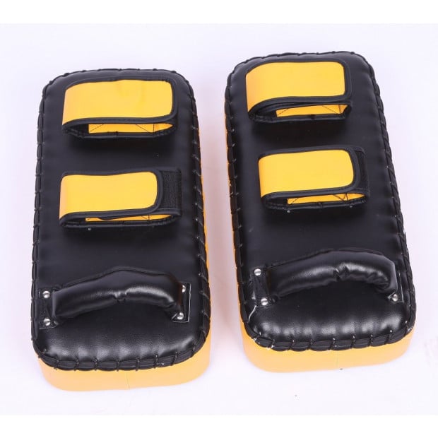 Thai Pads Kickboxing Punching Boxing Shield Yellow Image 3