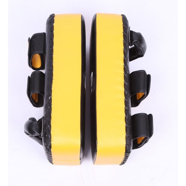 Thai Pads Kickboxing Punching Boxing Shield Yellow Image 4