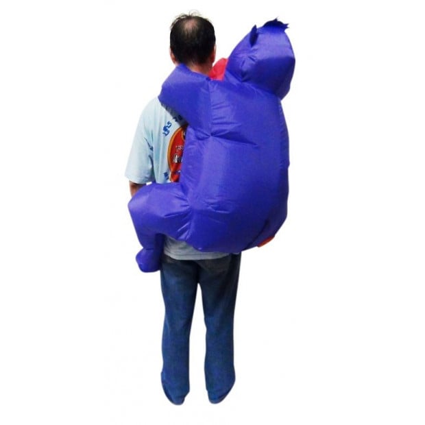 Gorilla Fancy Dress Inflatable Suit -fan Operated Costume Image 3