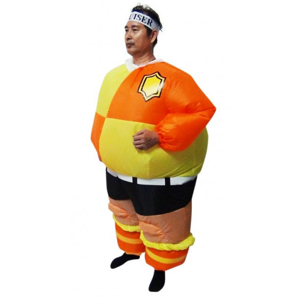 Football Fancy Dress Inflatable Suit fan Operated Costume