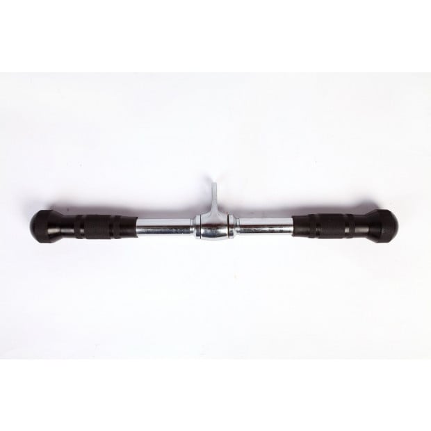 Randy & Travis Rubber Coated Solid Straight Bar Attachment Image 2