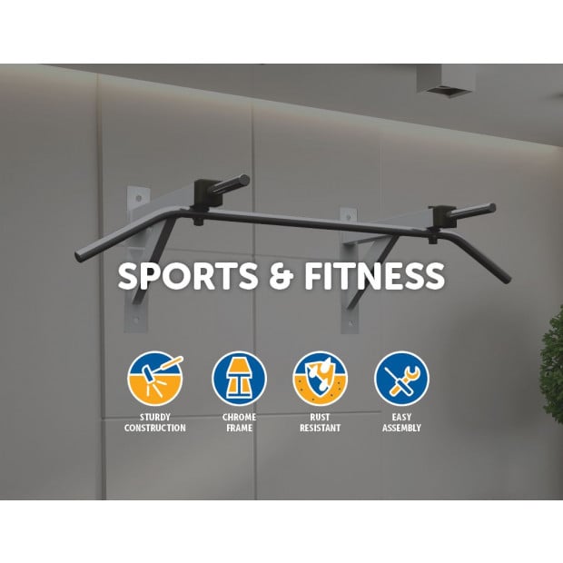 Wall Mounted Chin Up Bar Pull Up Image 2