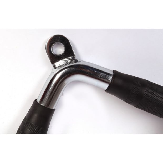 Randy & Travis Rubber-coated Tricep Pushdown Bar Attachment Image 3