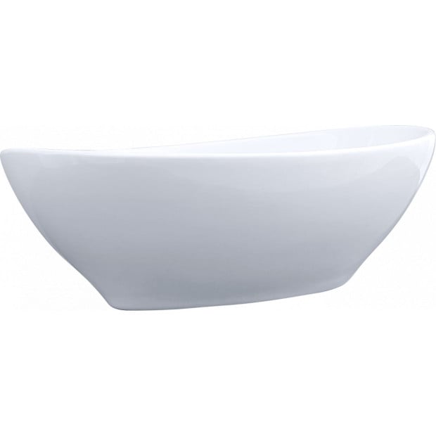 Above Counter Bathroom Vanity Oval Ceramic Basin Image 5