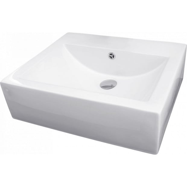 Ceramic Rectangular Above Countertop Basin For Vanity Image 6