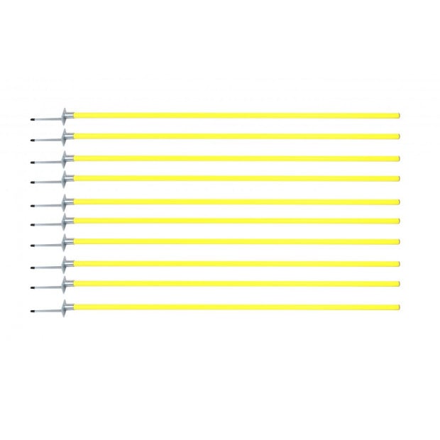 Agility Slalom Training Poles Soccer Rugby Set Image 2