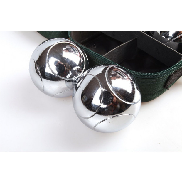 Deluxe Boules Bocce 8 Alloy Ball Set Image 3