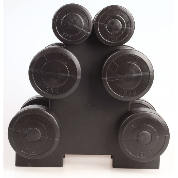 Dumbbell Weight Set - 12kg Image 4